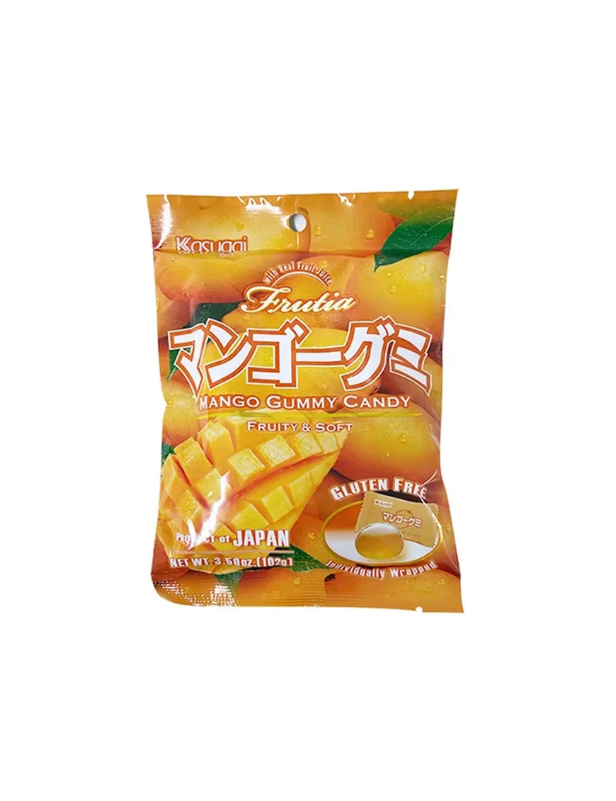 Bonbons Mous Ă Â la Mangue - Gummy Candy - Kasugai - 102g (DDM : 26/04/2025)